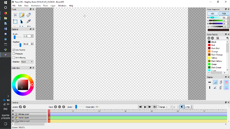 Pencil2D Animation 스크린샷